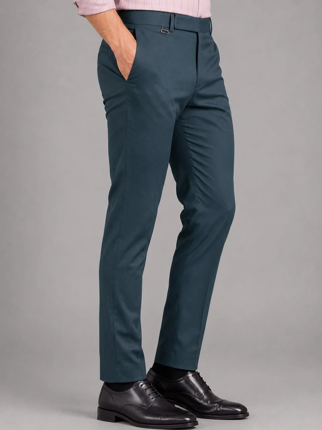Moudlin Men Classic Easy Wash Trousers