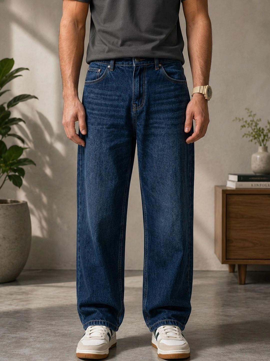 FALKRA Men Mid-Rise Jeans