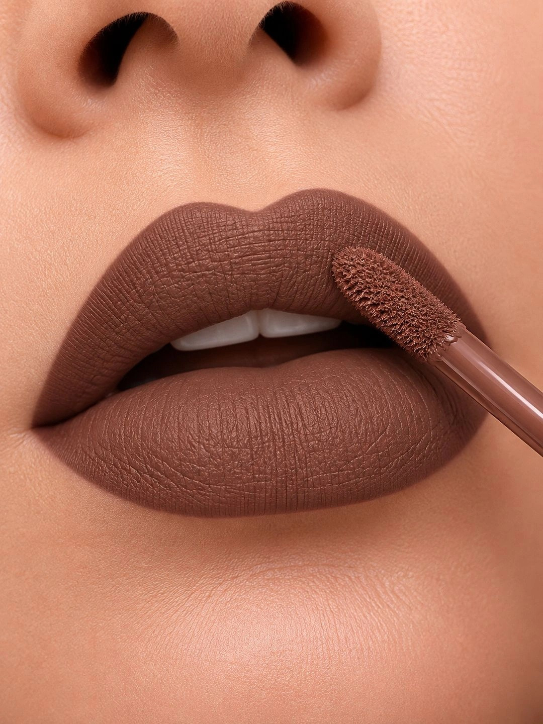 BELLABLOOM Waterproof Long Lasting Matte Liquid Lipstick - 5 ml - Coffee Brown