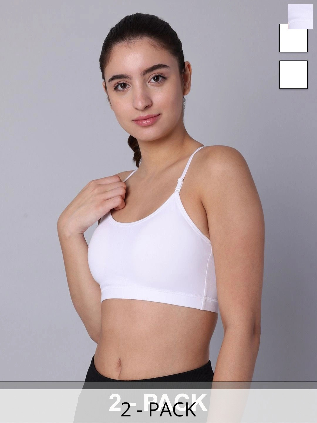 Sillysally Full Coverage All Day Comfort Cotton Workout Bra