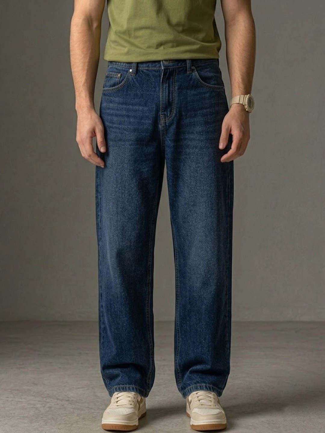 FALKRA Men Mid-Rise Jeans