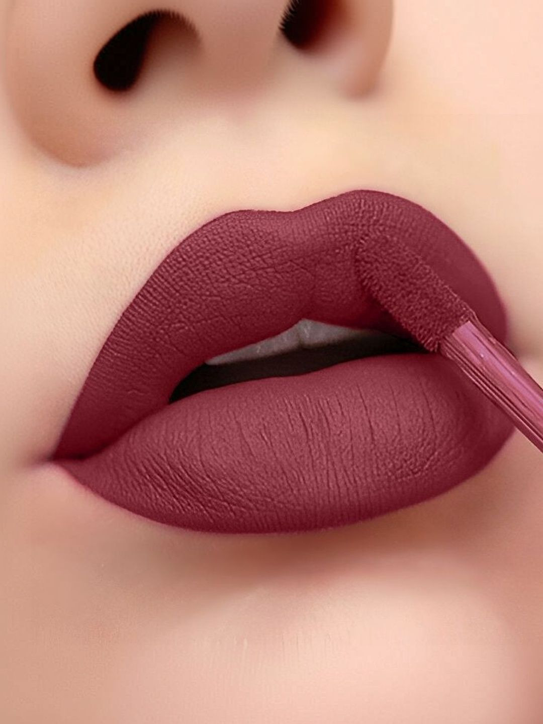 BELLABLOOM Long Lasting Matte Liquid Lipstick - 5 ml - Pale Carmine