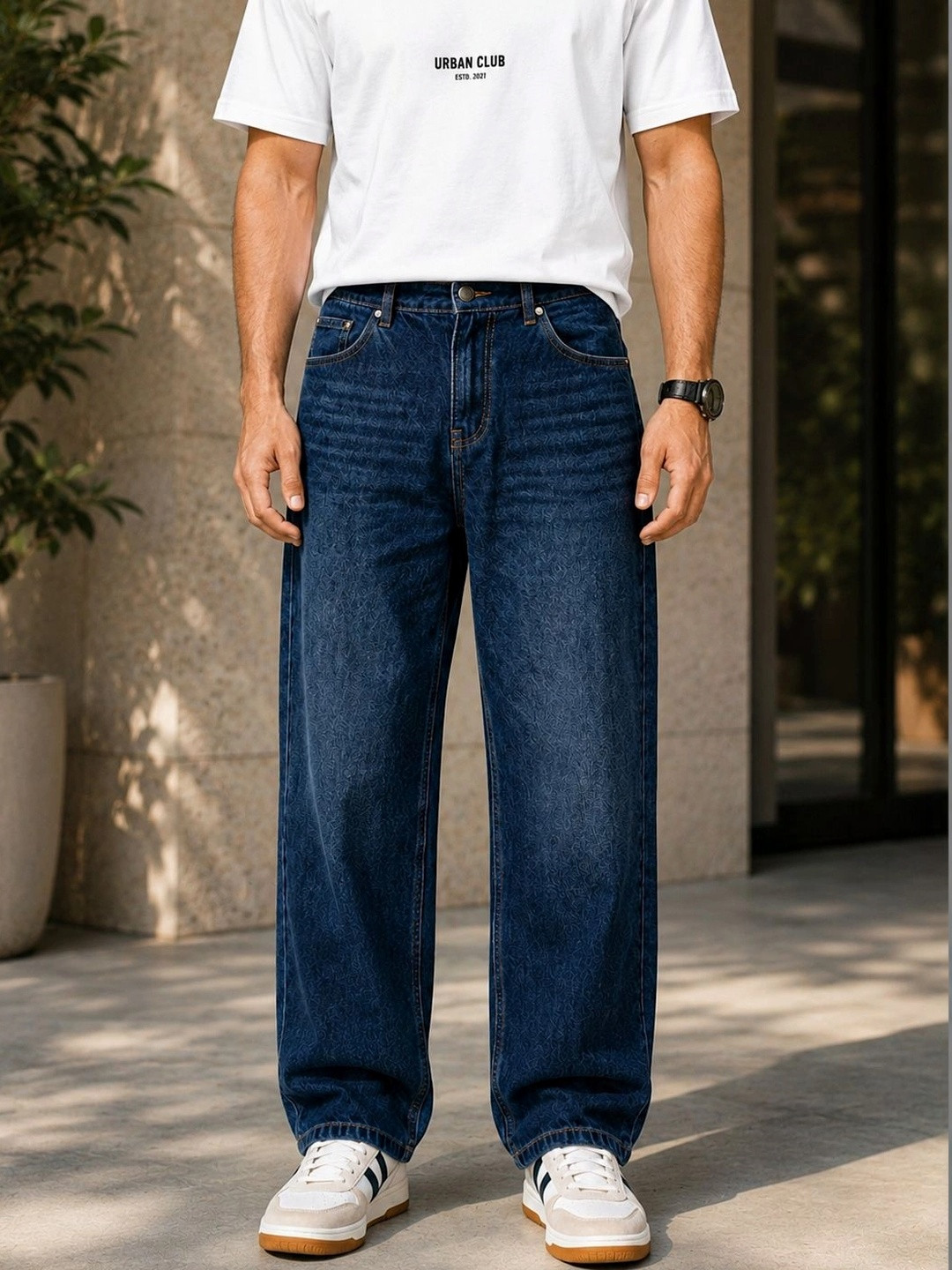 FALKRA Men Mid-Rise Jeans