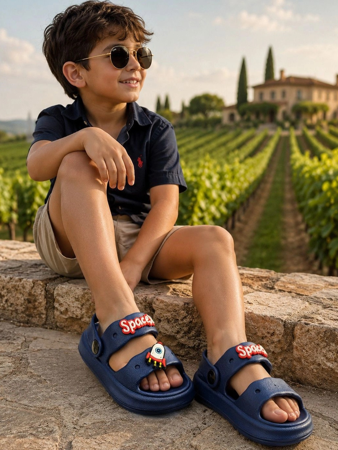 TRV Unisex Kids Comfort Sandals