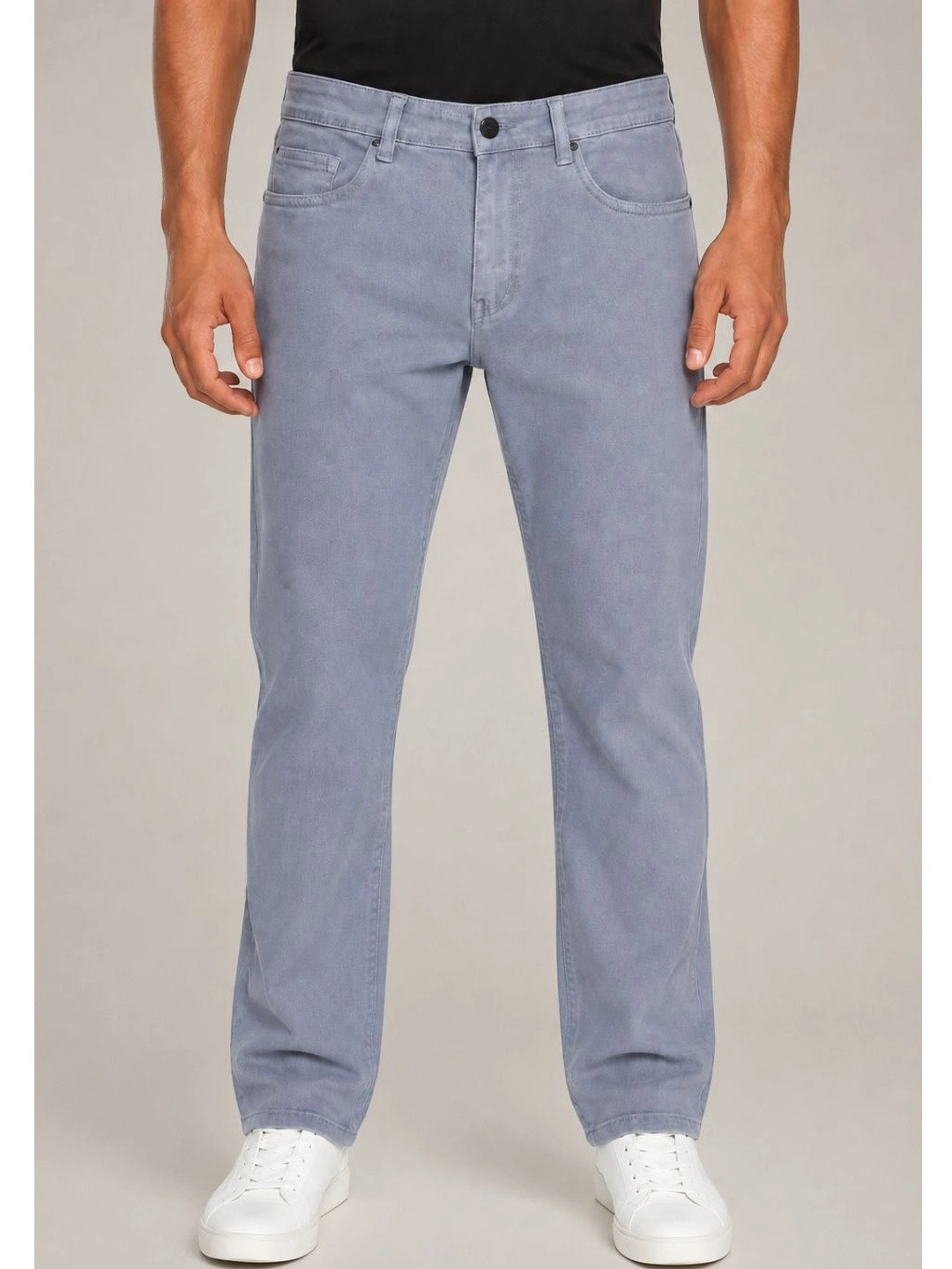 ZUSH Men Straight Fit Mid-Rise Stretchable Jeans