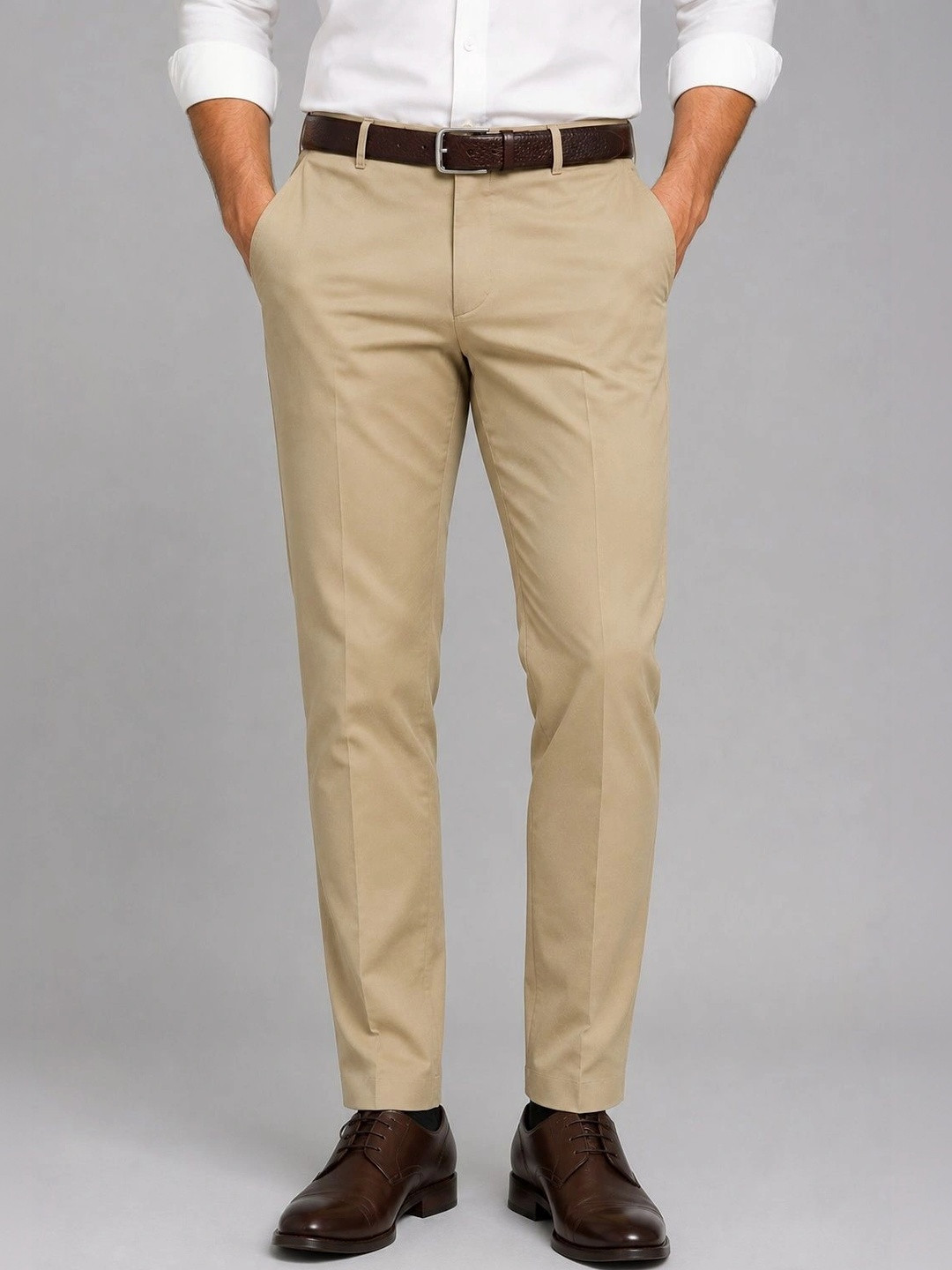 SZN Men Pleated Trousers - Image 1