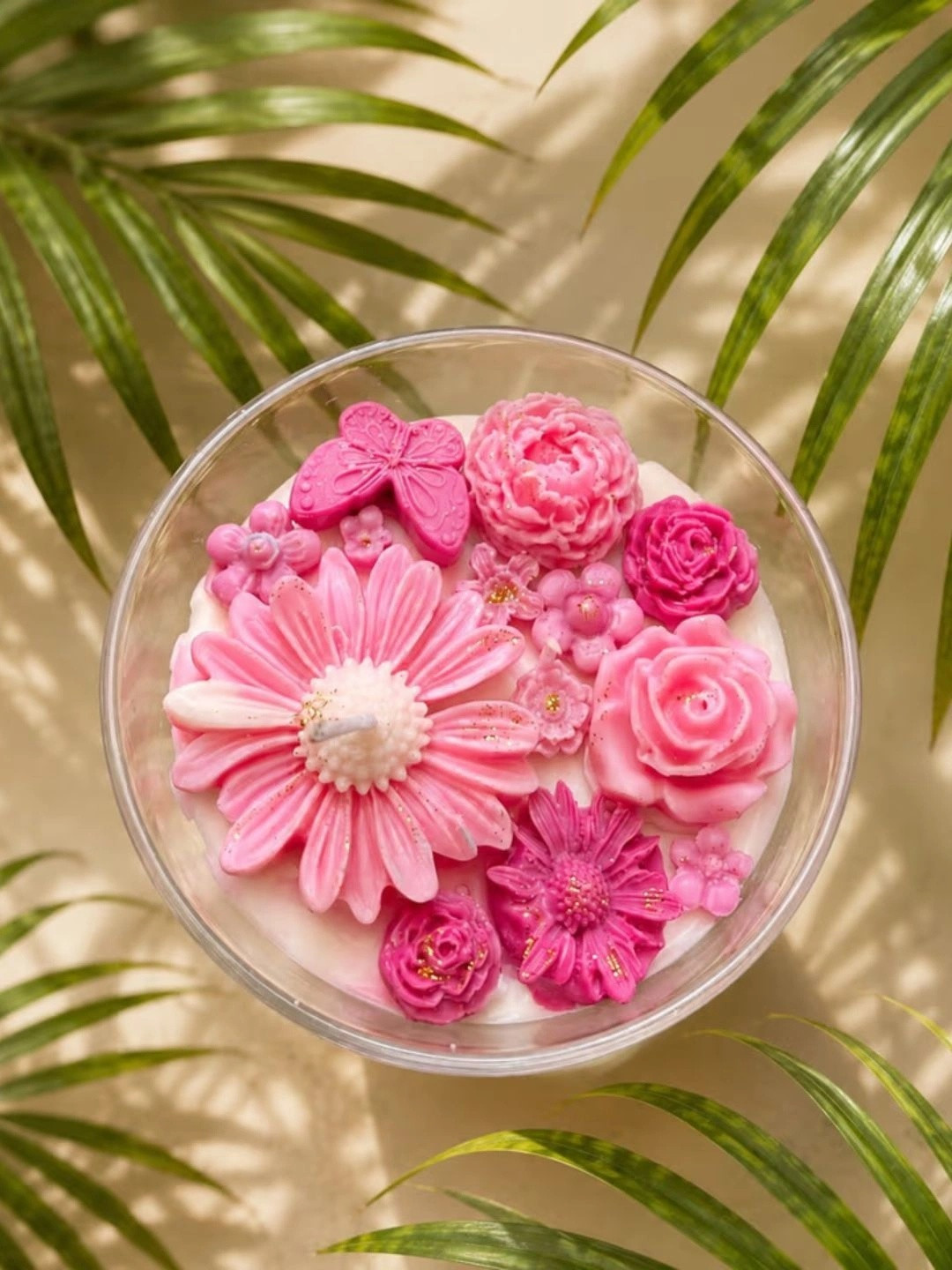DAZOR Flower Glass Bowl