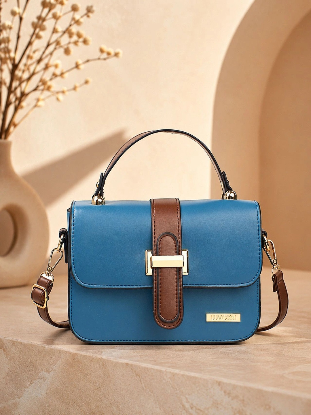 Luvoksi PU Half Moon Satchel