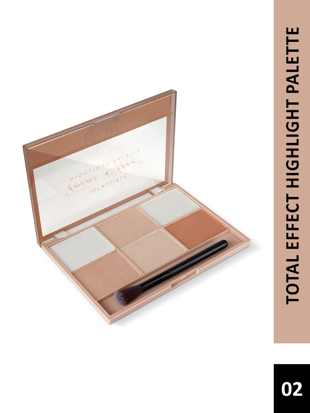 GLAM21 Total Effect Highlight Palette With 6 Shades-Palette-02