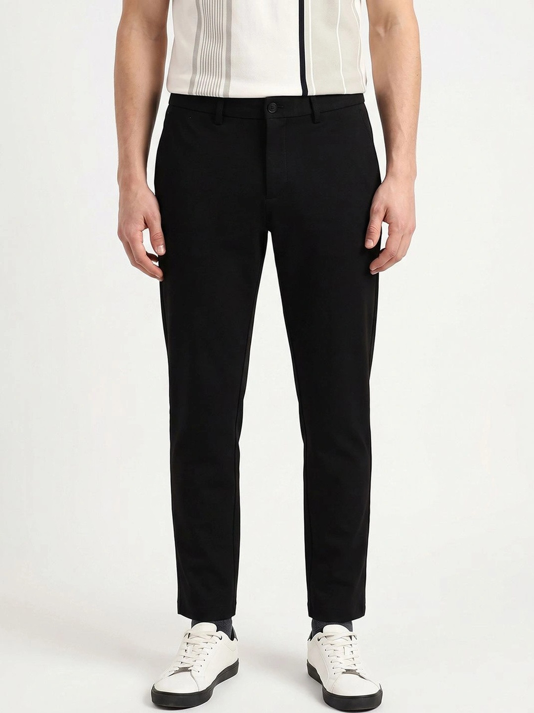 United Colors of Benetton Men Slim Fit Trousers - Image 1