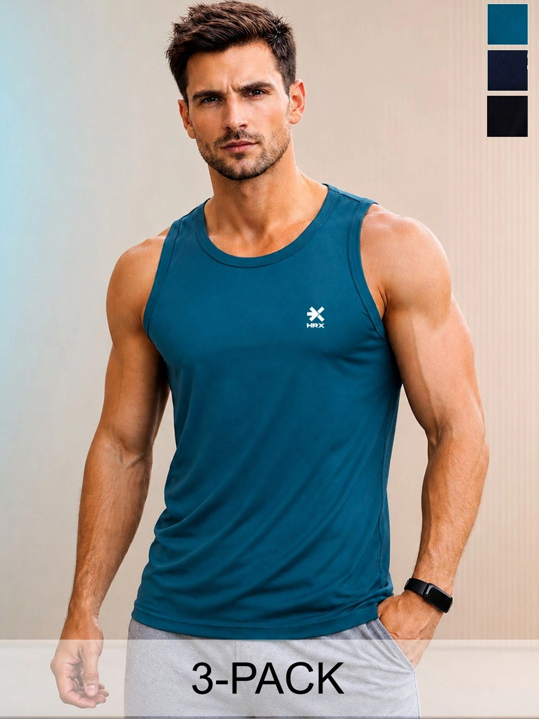 HRX by Hrithik Roshan Men Gym Vest