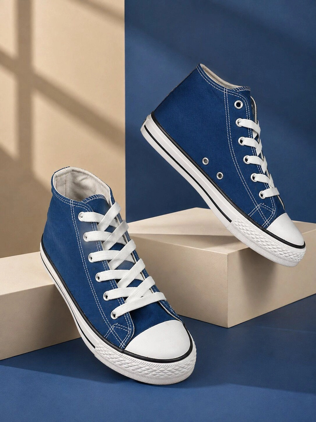 MOZAFIA Men High-Top Sneakers