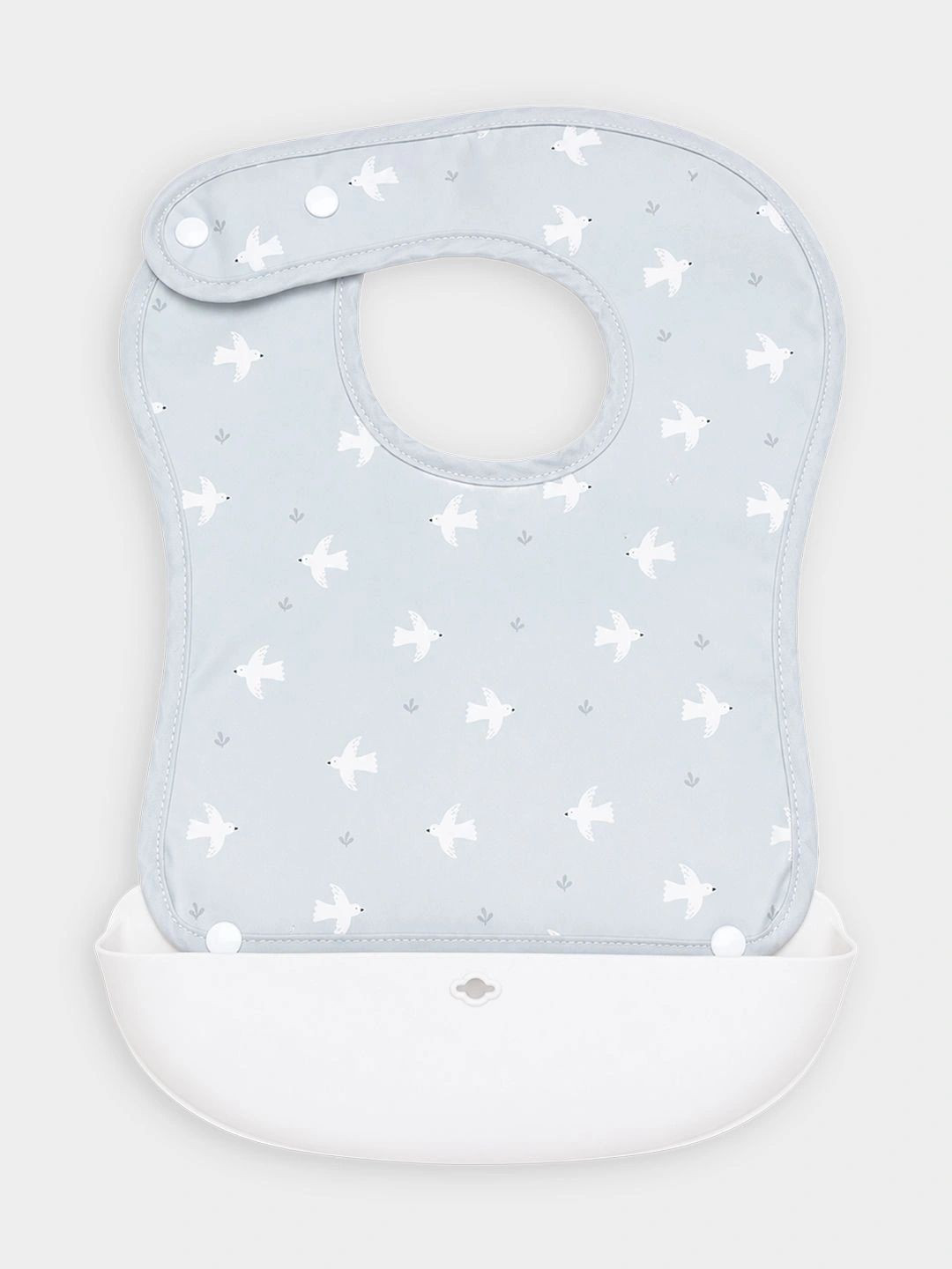 MiArcus Infants Printed Bib With Crumb Catcher