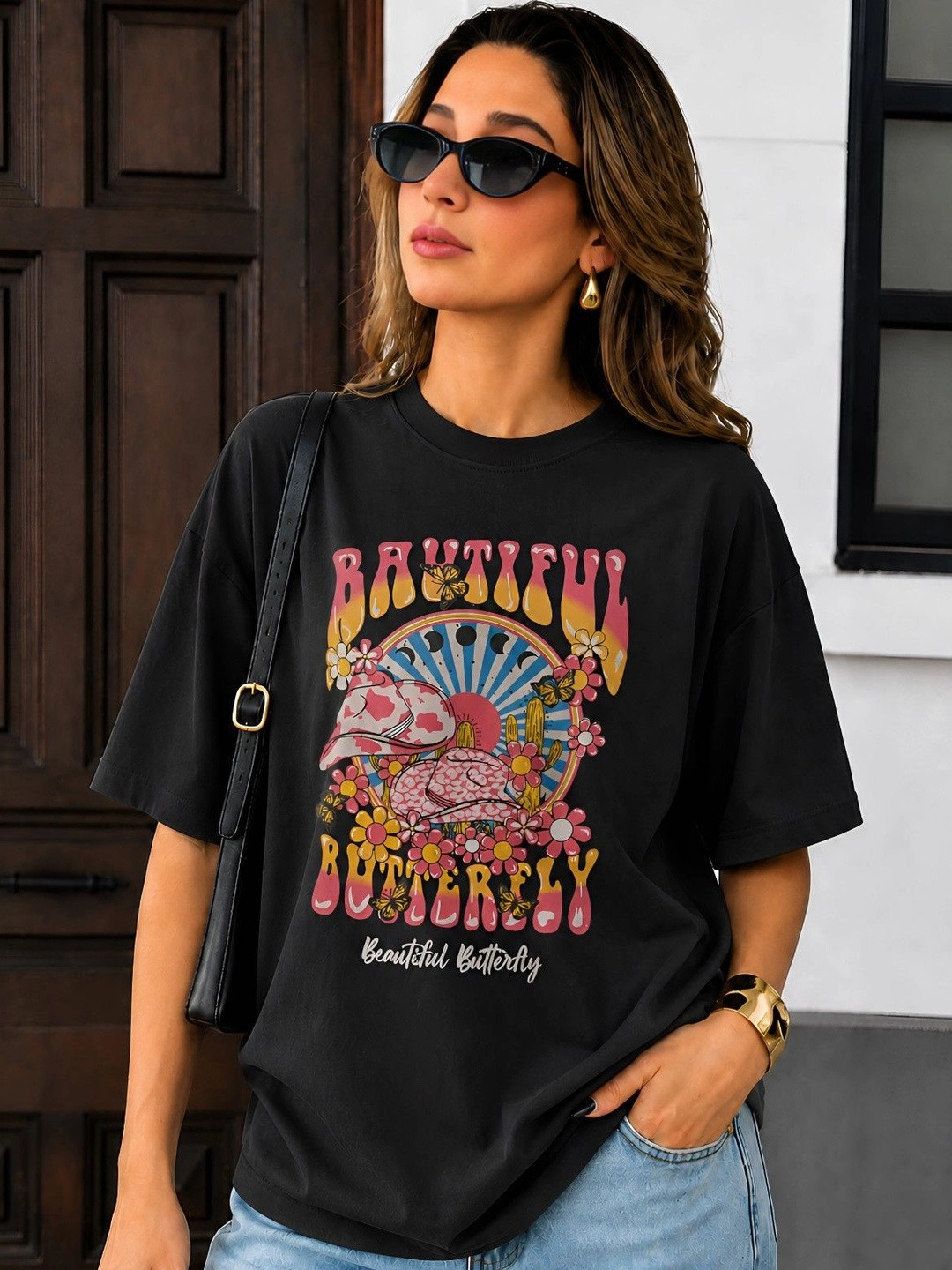 Moda Rapido Women Printed T-shirt