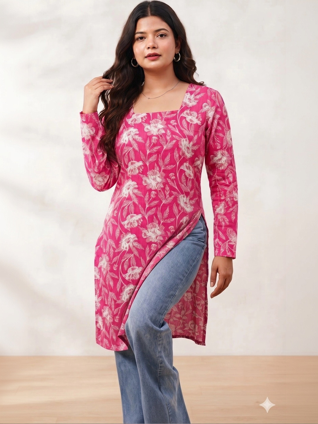 kipek Women Floral Printed Floral Kurta