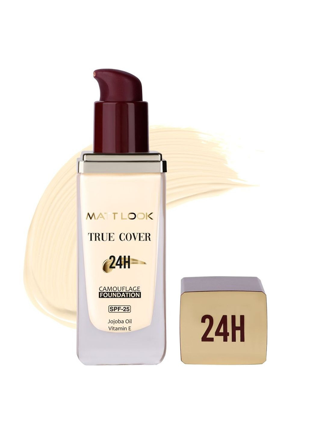 MATTLOOK True Cover 24H Camouflage SPF25 Foundation with Jojoba Oil 35 ml - True Ivory 01