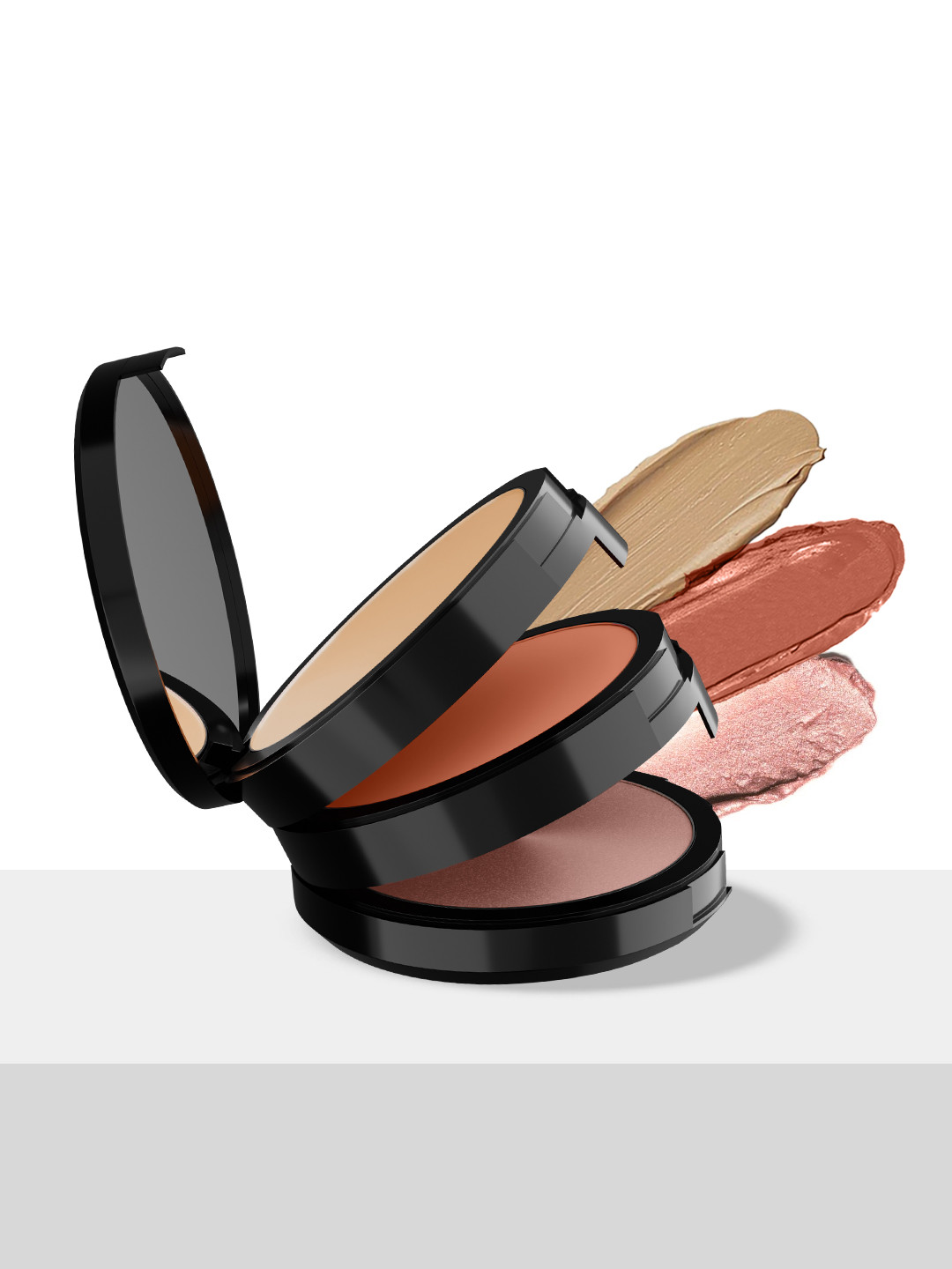 STAZE Triple Treat Stacked Face Palette with Concealer-Blush & Highlighter - It Girl 02