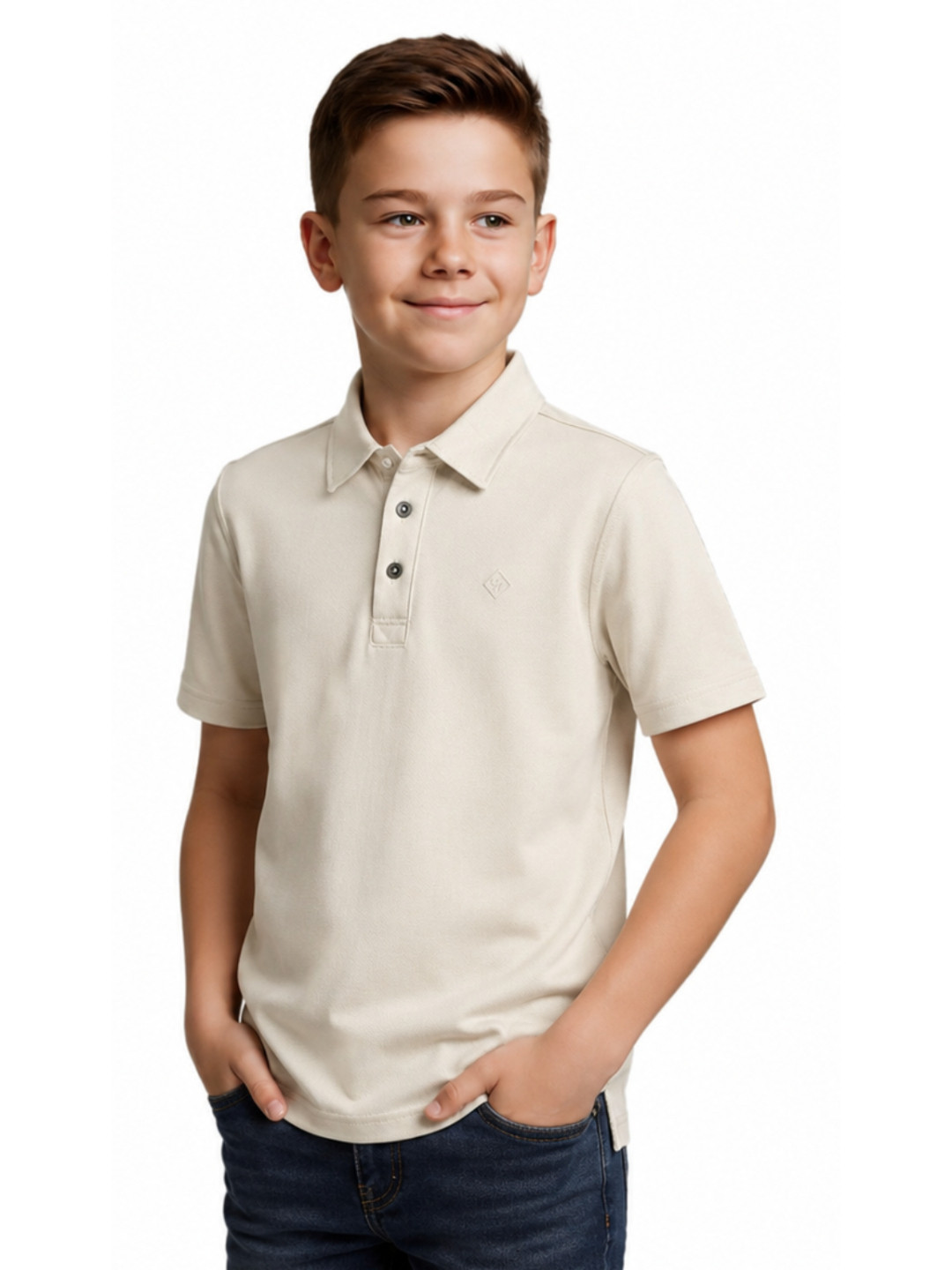 CAVIO Boys Polo Collar T-shirt