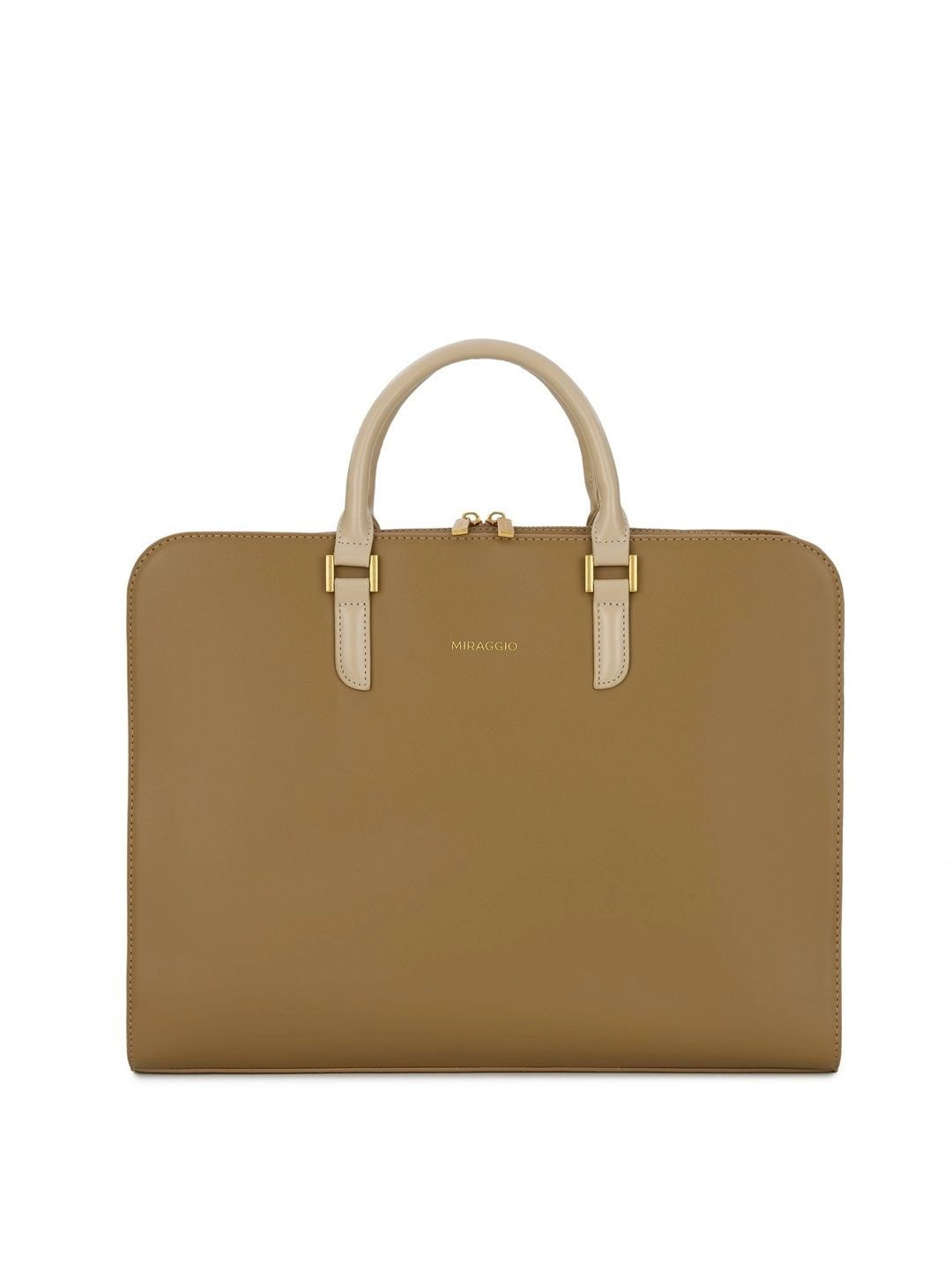 MIRAGGIO Women PU Laptop Bag