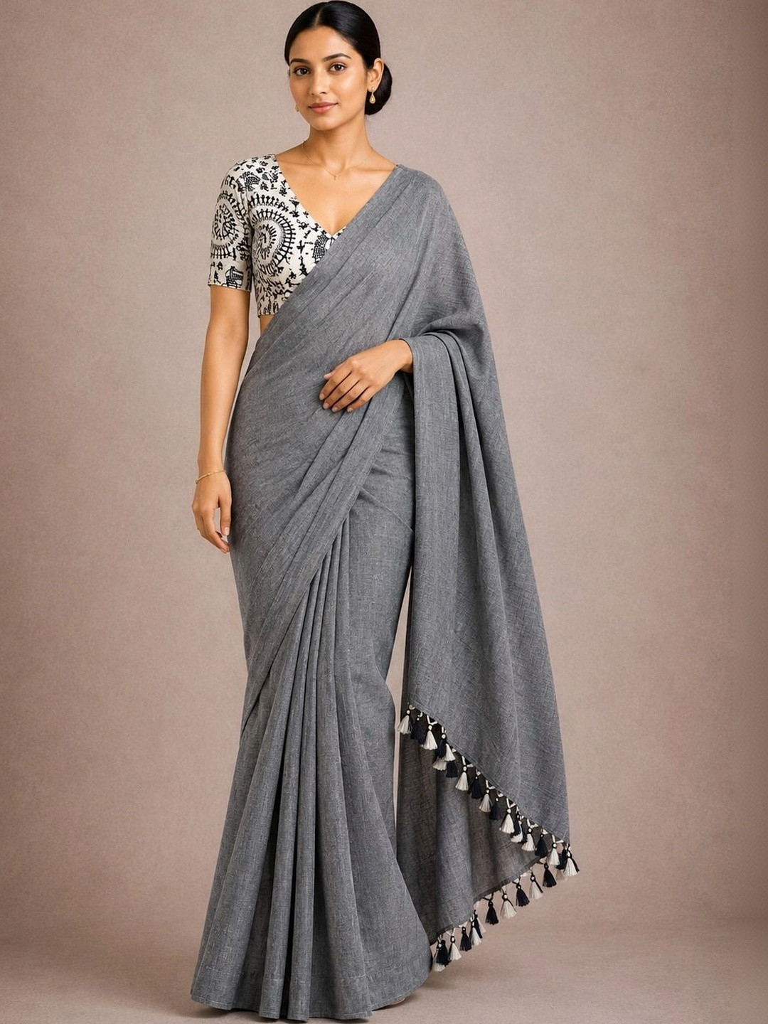 READYMART Pure Cotton Saree