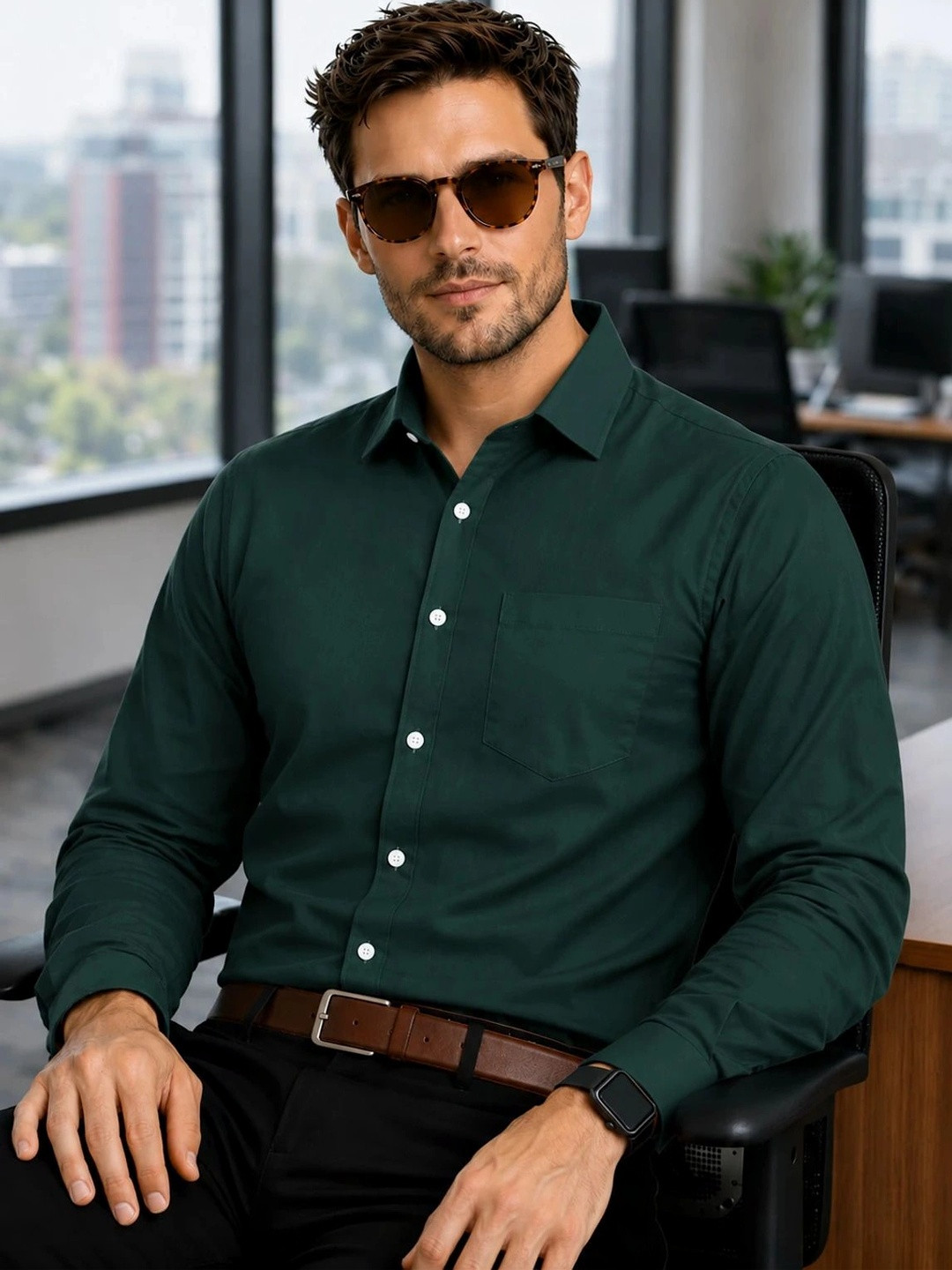 RAFSON Men Standard Formal Shirt