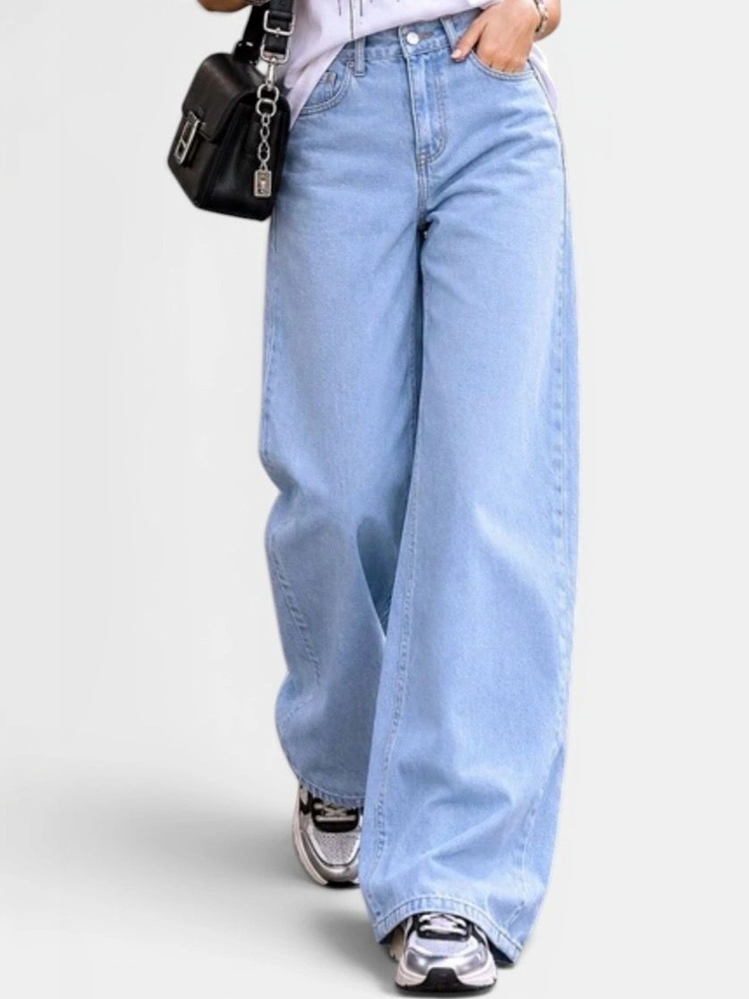 Angelo Women Loose High-Rise Stretchable Jeans