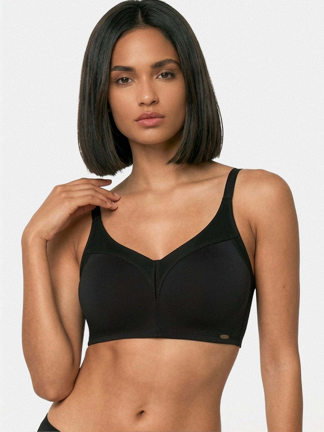 Enamor Fab-Cool M-Frame Full Support Stretch Cotton Bra Ab75