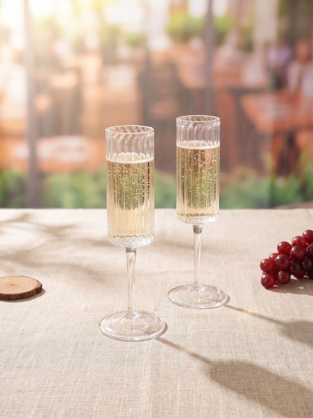 Troveas Set of 2 Bar Glass