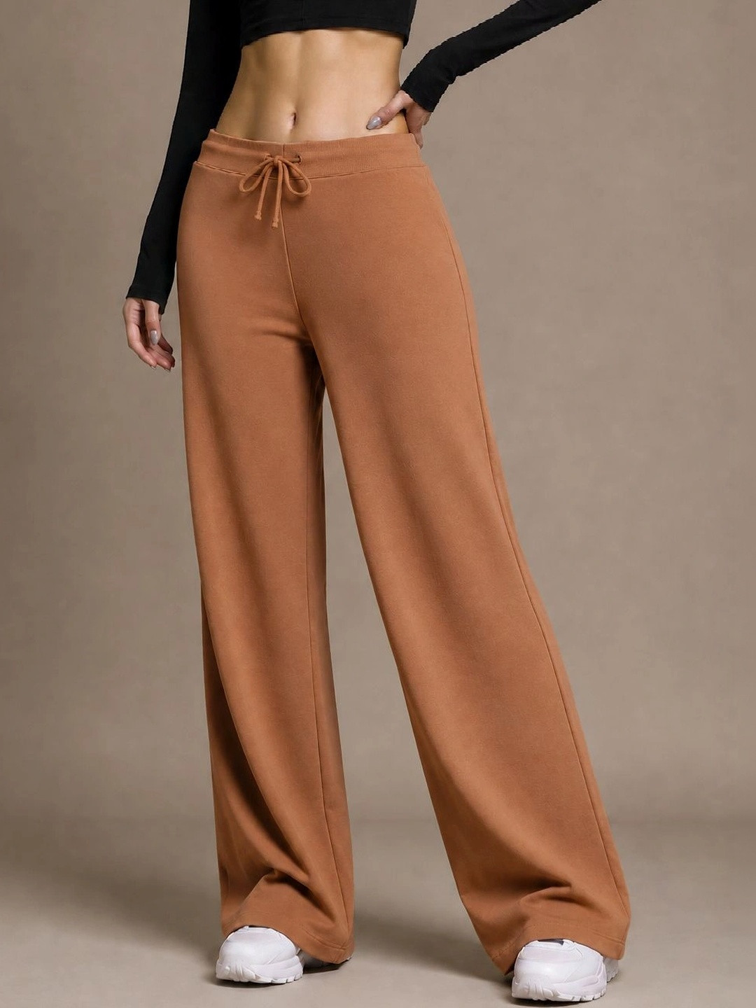 SASSAFRAS Women Relaxed Fit Training Track Pants