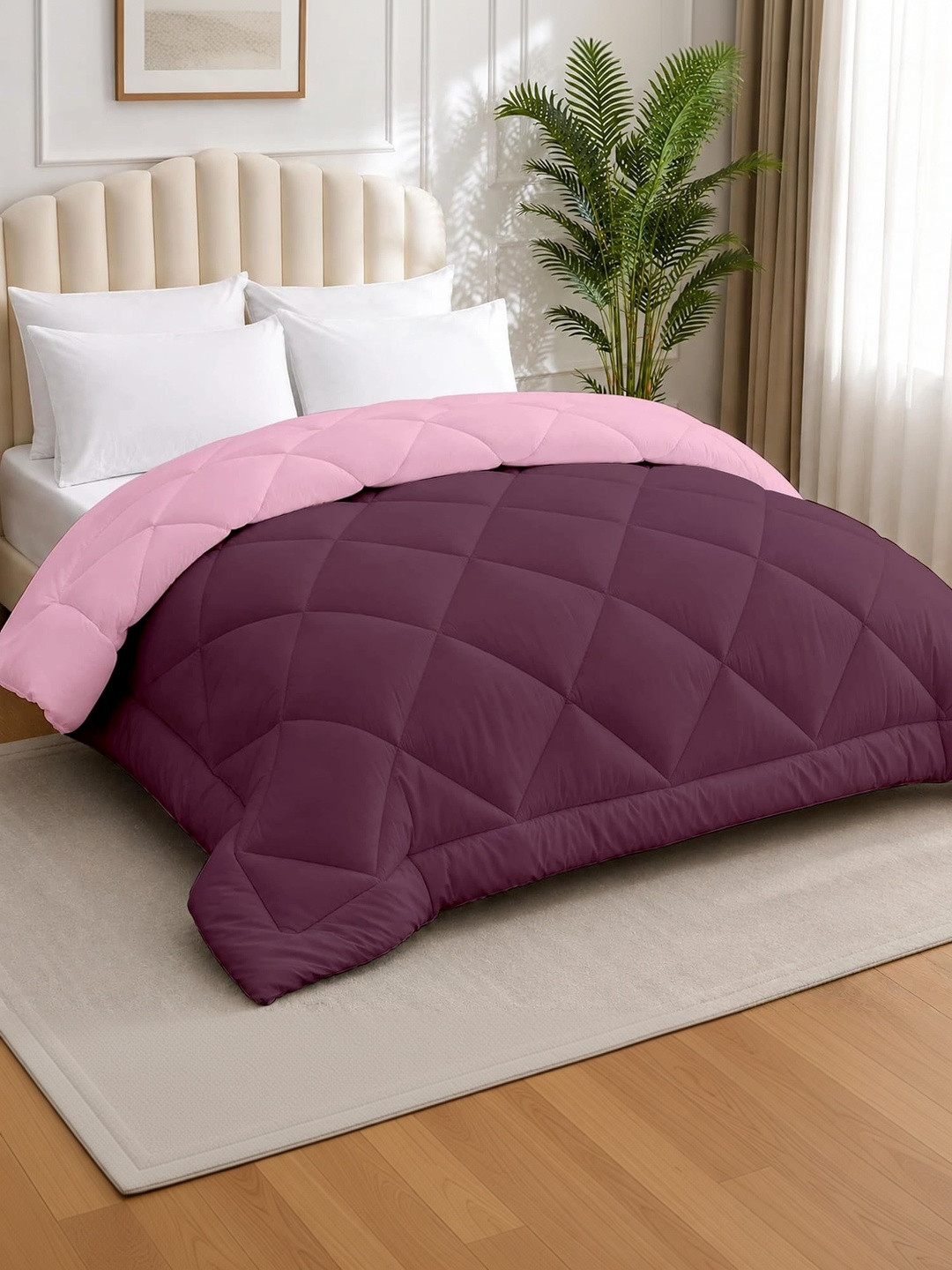 AYKA Pink & Purple Heavy Winter 300 GSM Duvet