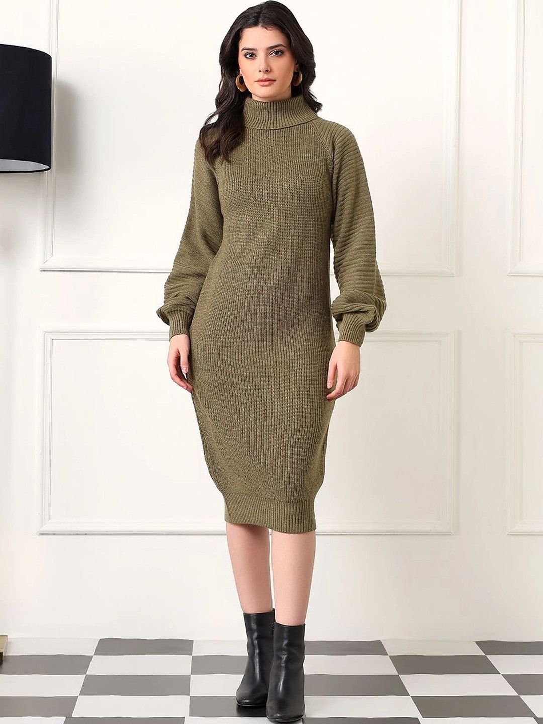 Mast & Harbour Sheath Midi Dress
