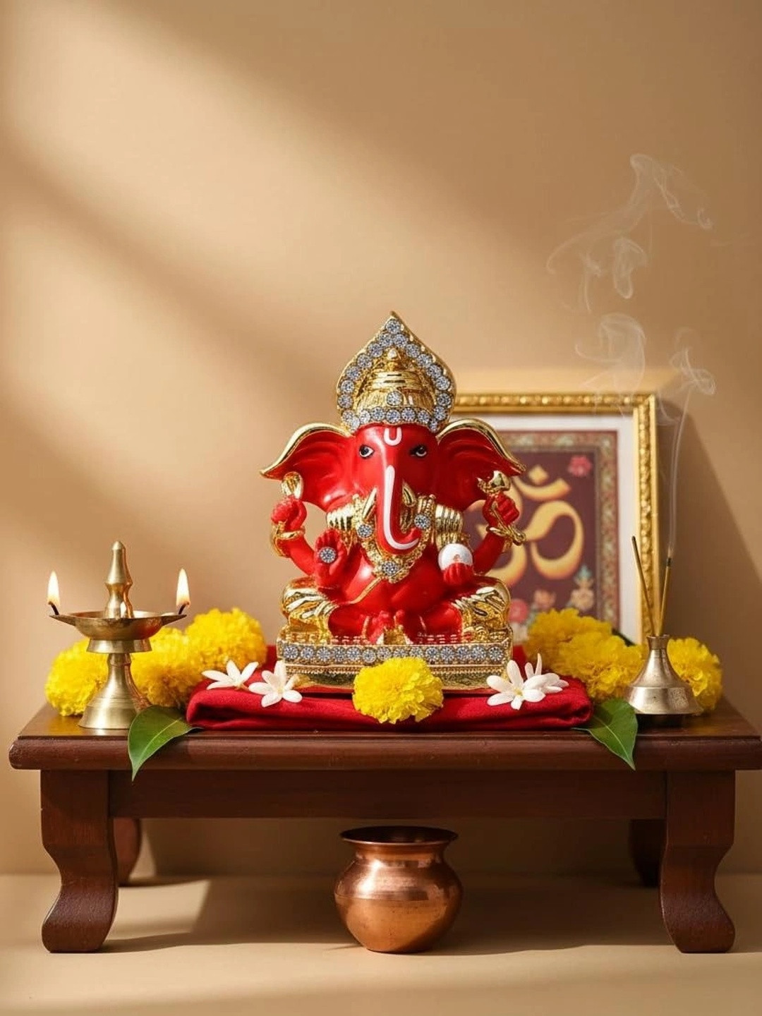 Kulin Metal Lord Ganesha Idol