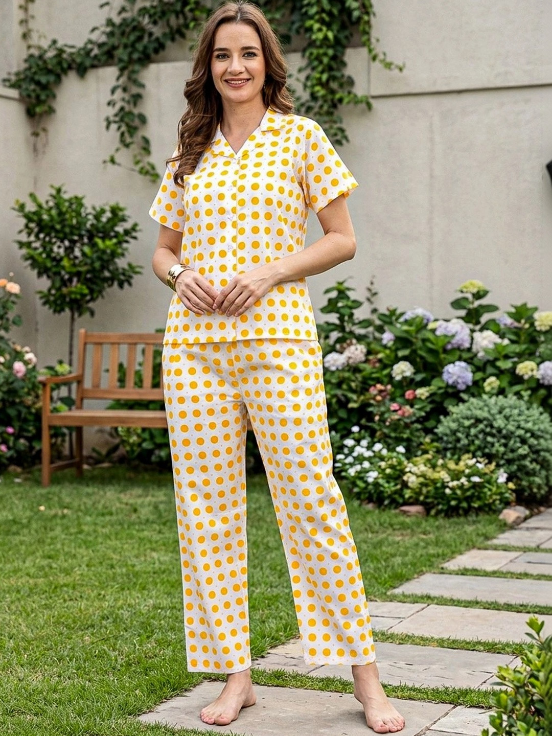 ETC Women Printed Night suit
