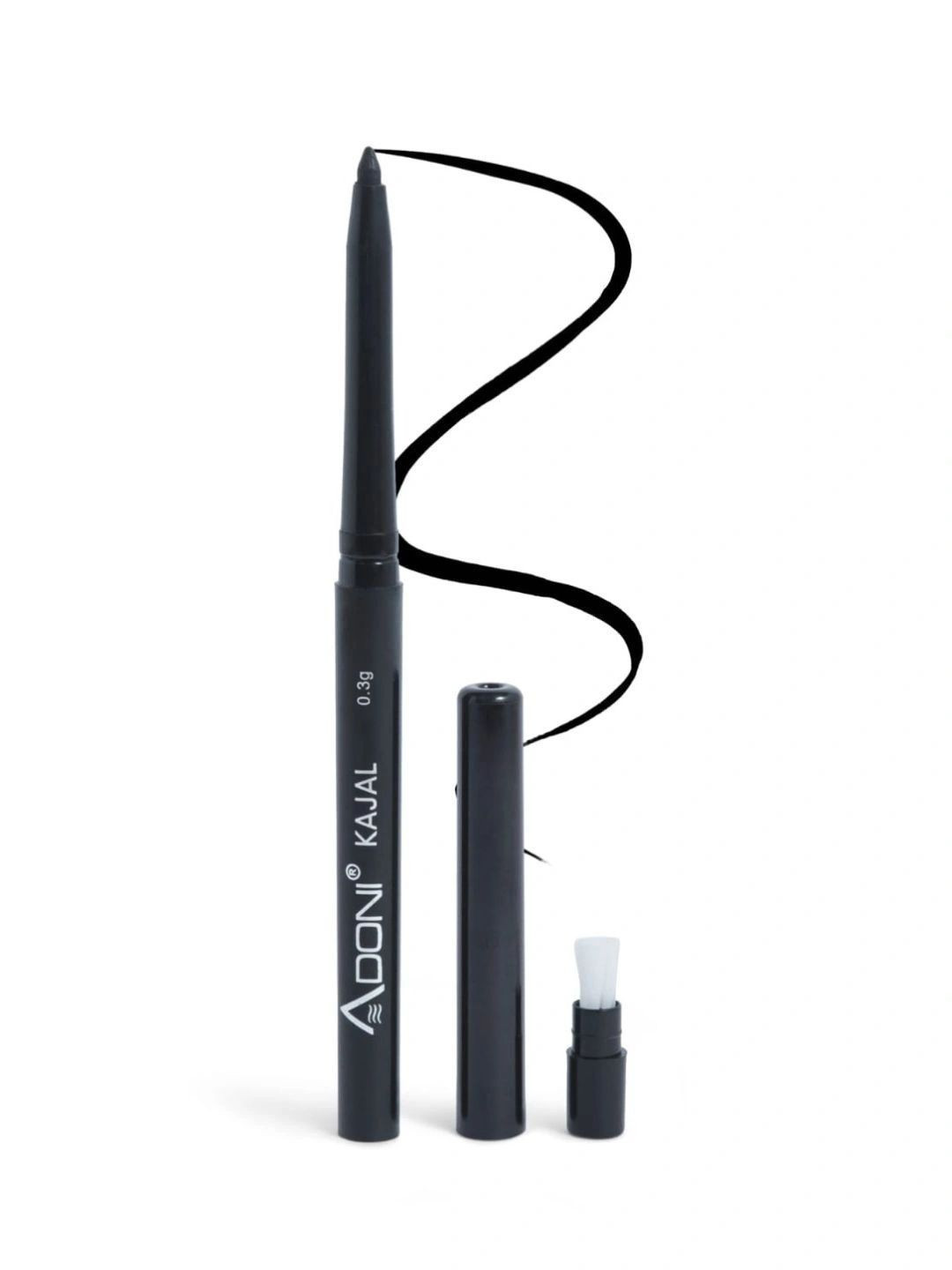 ADONI Waterproof Intense Kajal With Jojoba Oil - Black