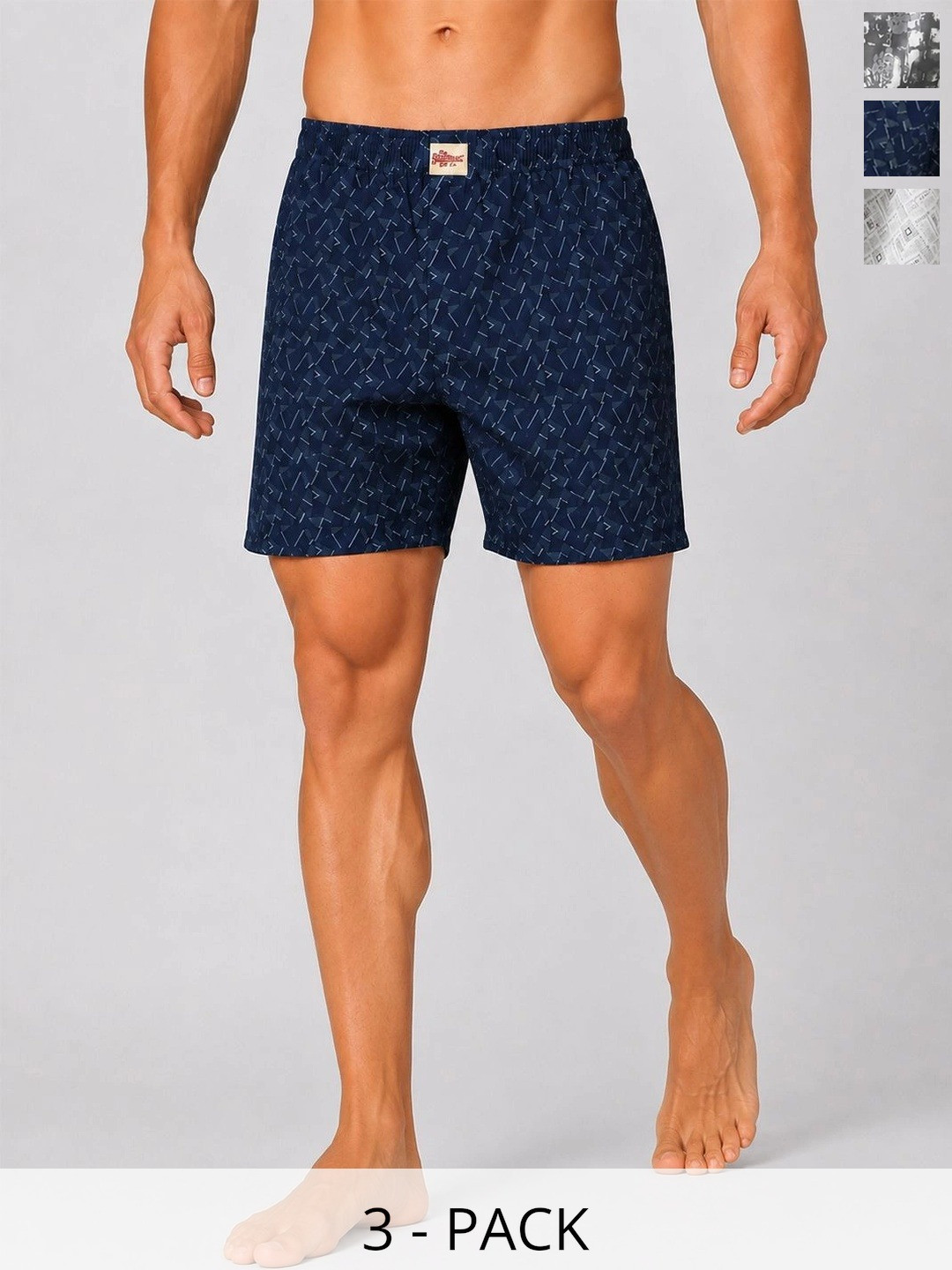 Roadster Men Printed Shorts