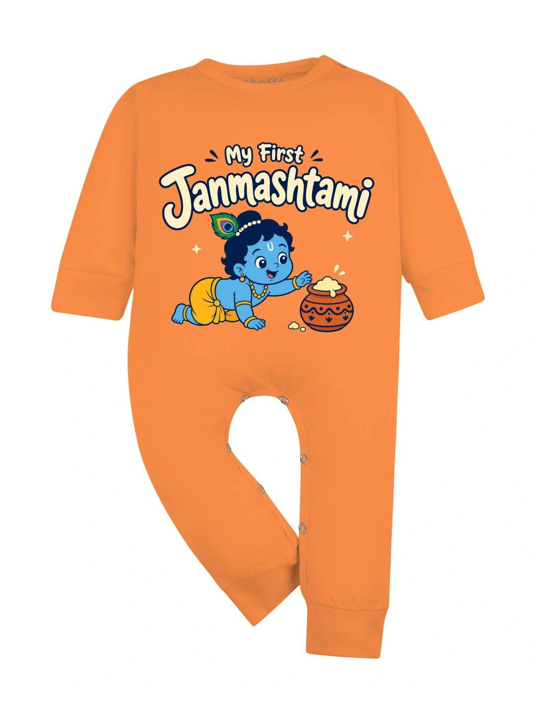 Arvesa Infants Printed Cotton Rompers