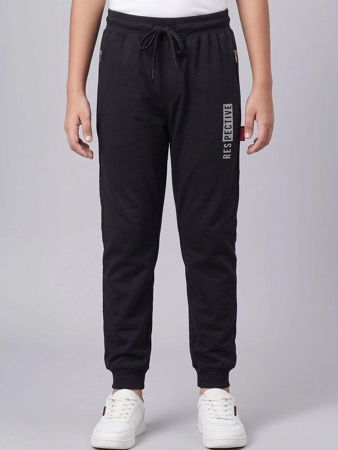 SKUBHA Boys Regular Fit Brand Logo Training Joggers