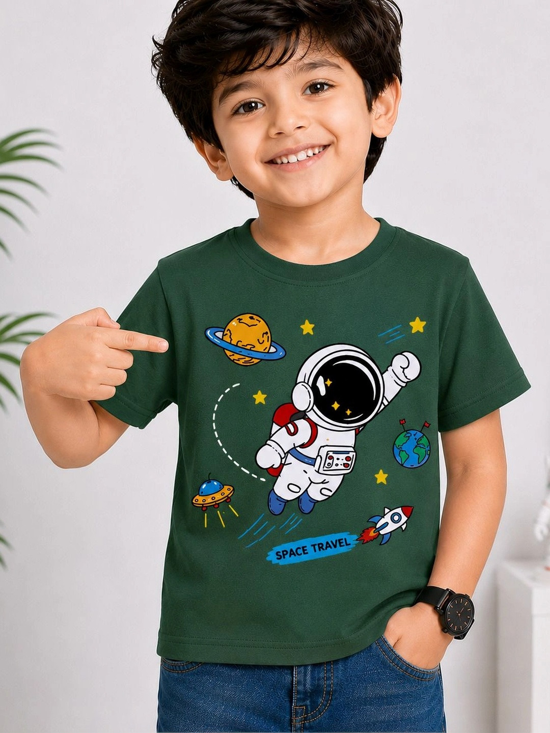 YK Kids Printed T-shirt