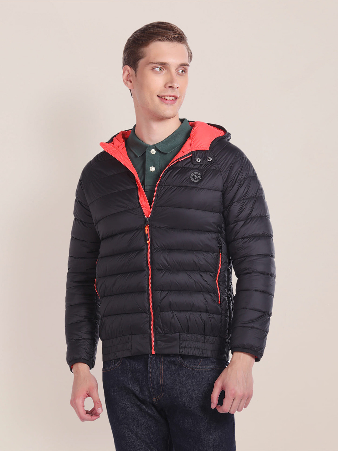 U.S. Polo Assn. Men No Puffer Jacket
