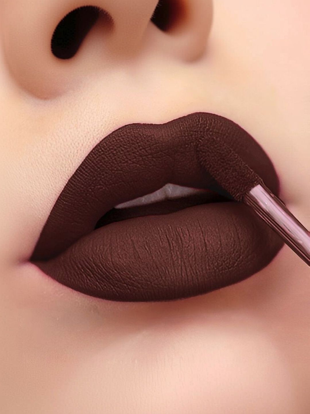 BELLABLOOM Organic Waterproof Matte Liquid Lipstick - 5 ml - Cherry Wood