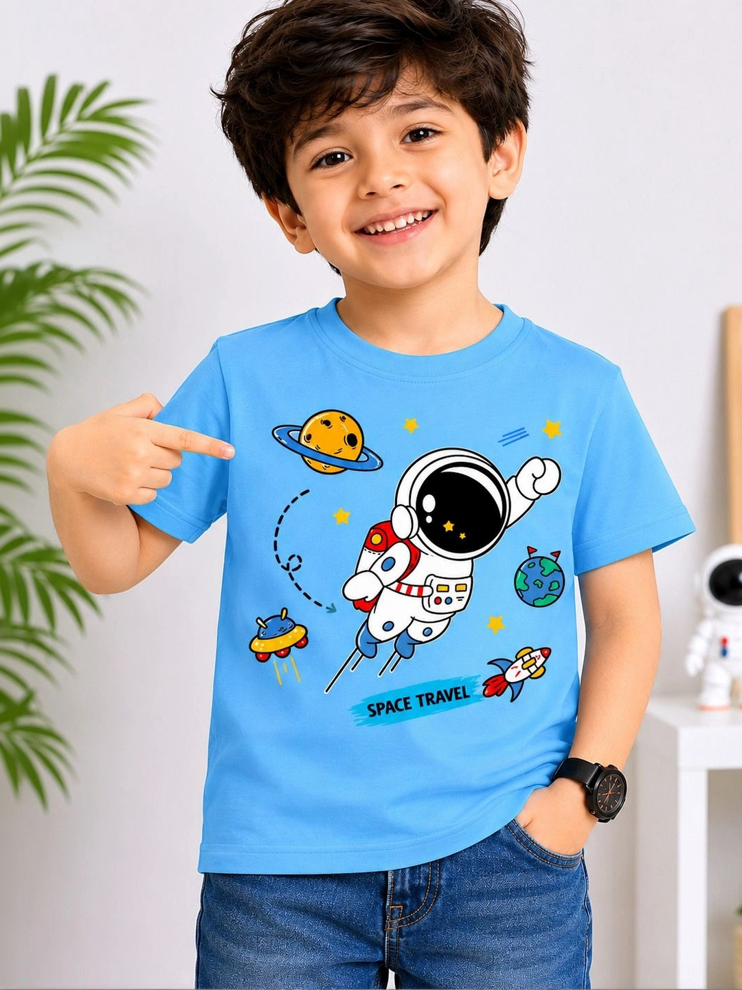 YK Kids Printed T-shirt