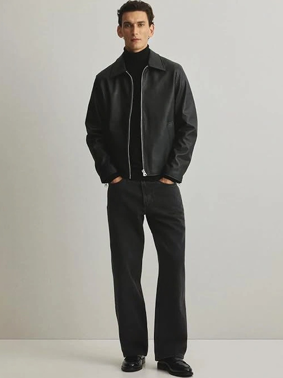 STYLEVERSE Men Leather Jacket