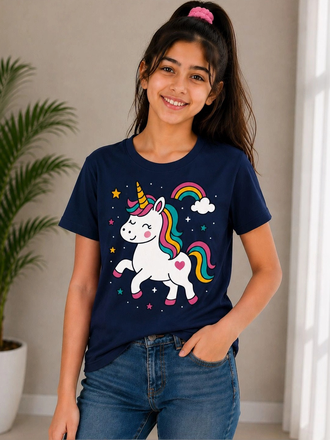 YK Kids Printed T-shirt
