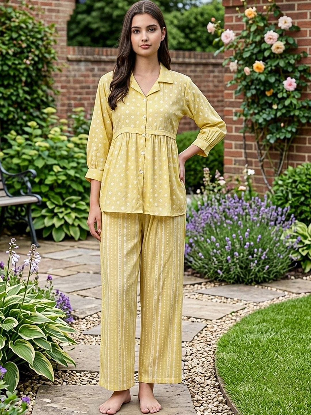 ETC Women Printed Night suit