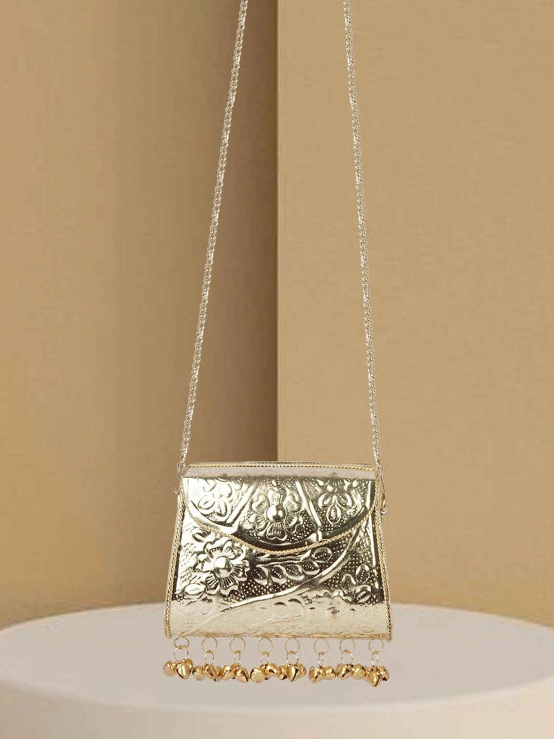 ROLEXO Embellished Box Clutch