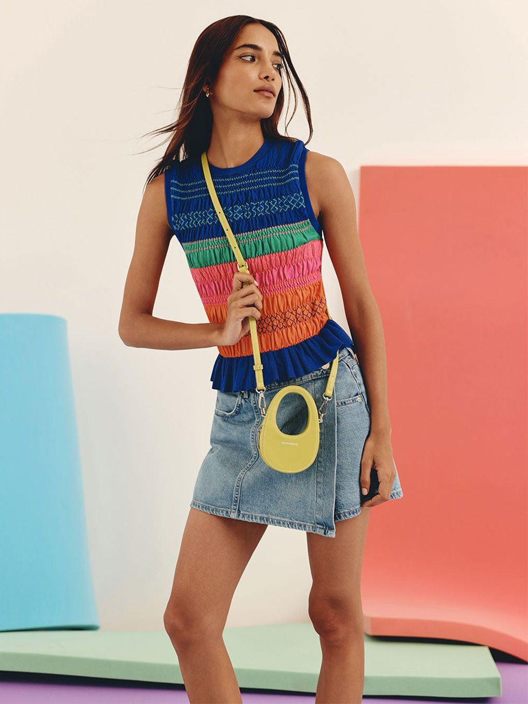 MIRAGGIO Women Solid Crossbody Sling Bag