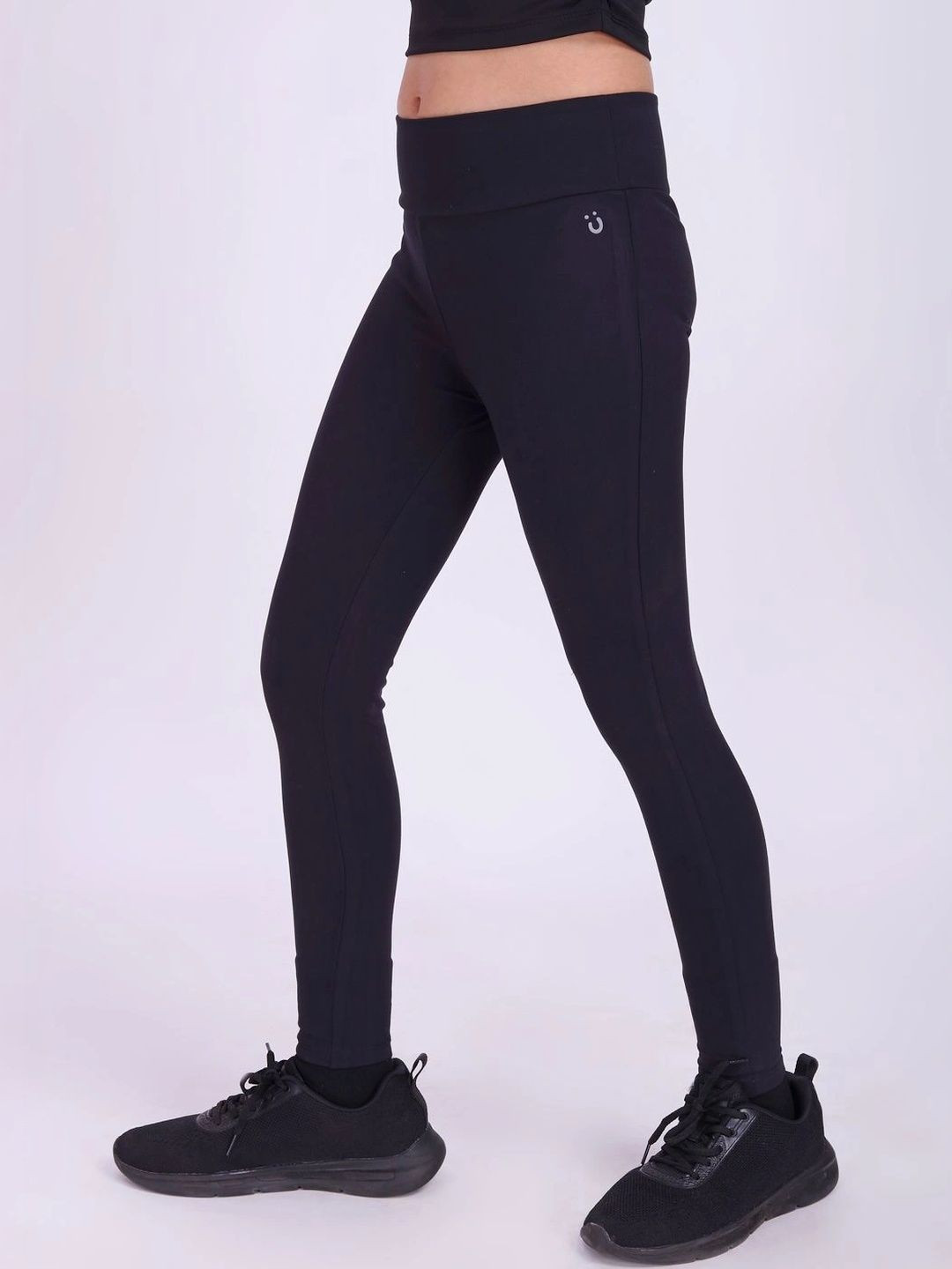 UMILDO Girls 4-Way Stretchable Mid-Rise Ankle-Length Leggings