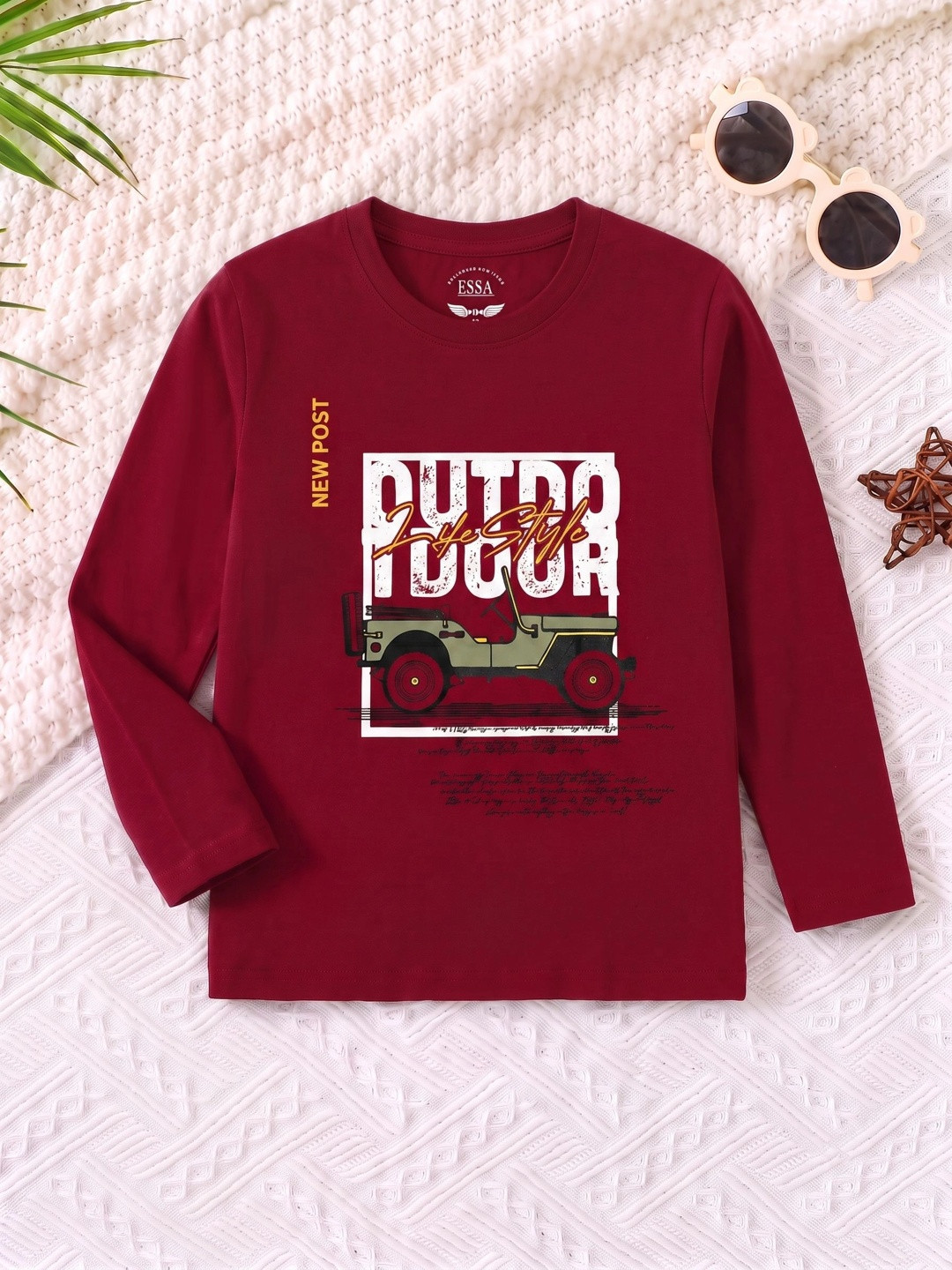 ESSA Boys Printed T-shirt