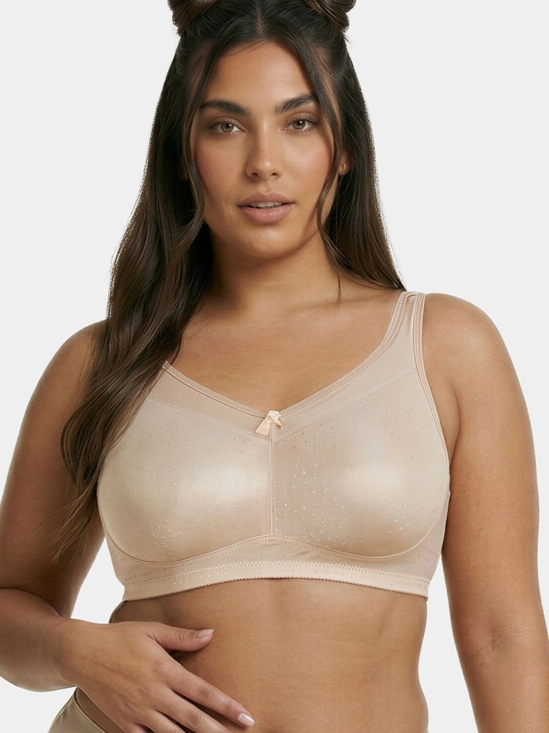 Enamor Non Padded Non Wired Full Coverage Super Lift With Moulded Cups Everyday Bra