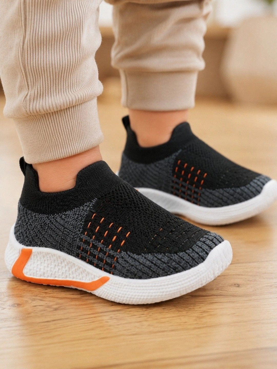 ROTATION Unisex Kids Mesh Walking Non-Marking Shoes